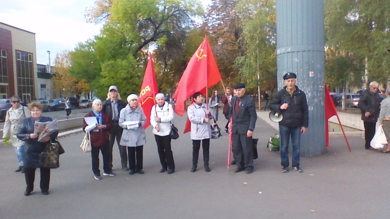 Митинг 4 октября 2019 г. в Саратове