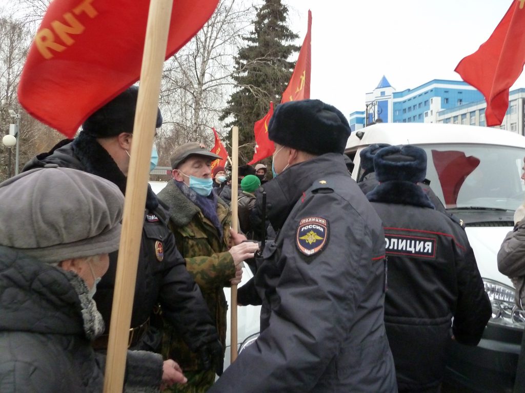 Задержания 7 ноября 2020г. в Тюмени